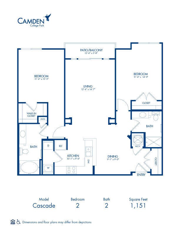 Floorplan - Camden College Park
