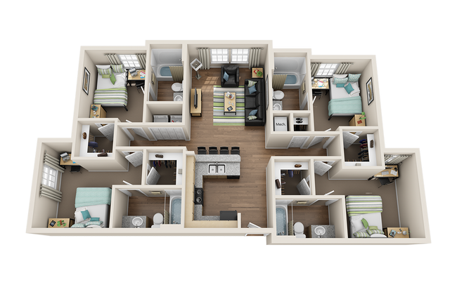 Orion on Orpington 4x4 Platinum Floor Plan - Orion on Orpington