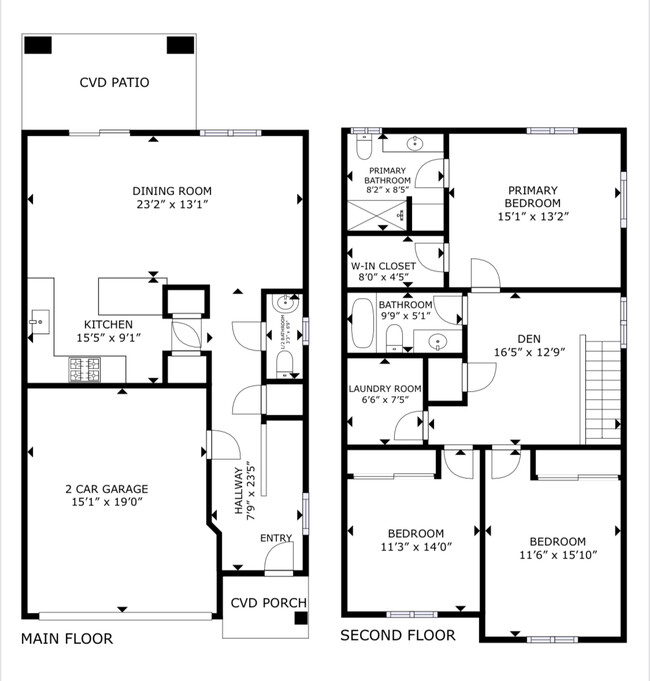 Floor Plan - 16009 NE 30th St