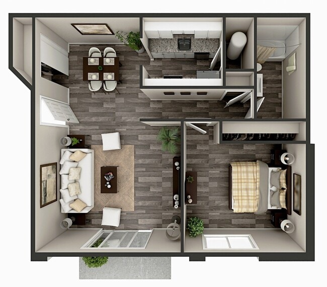 Floorplan - Fawn Ridge Apartments