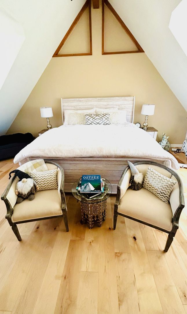 Building Photo - Stunning Fully Furnished A-Frame Mountain Retreat on Private Road – Fully Remodeled, Loft + Offic...