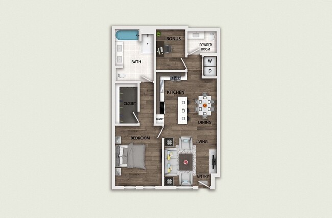 Floorplan - Residences at Village Walk