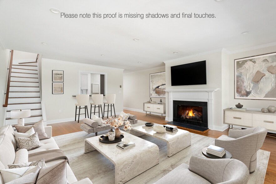 Living / Dining Room - 15 River Rd