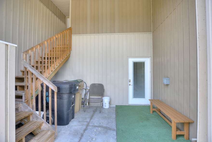 front porch with huge storage up above. - 12451-2 Insim Ln