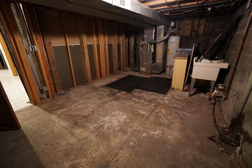 Storage section of basement - 224 E Benton Ave
