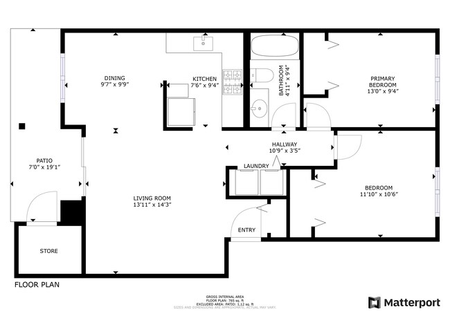 Floorplan - Orchard Ridge Apartments