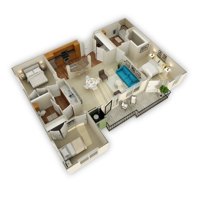 Floorplan - Agave at South Congress