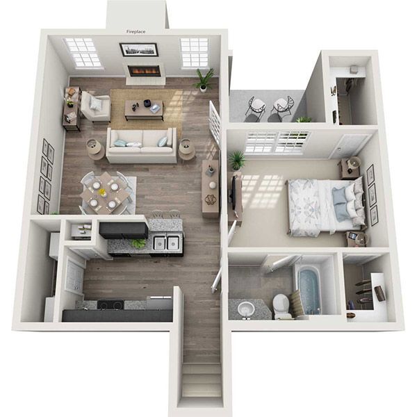 Floorplan - The Falls at Settlers Walk