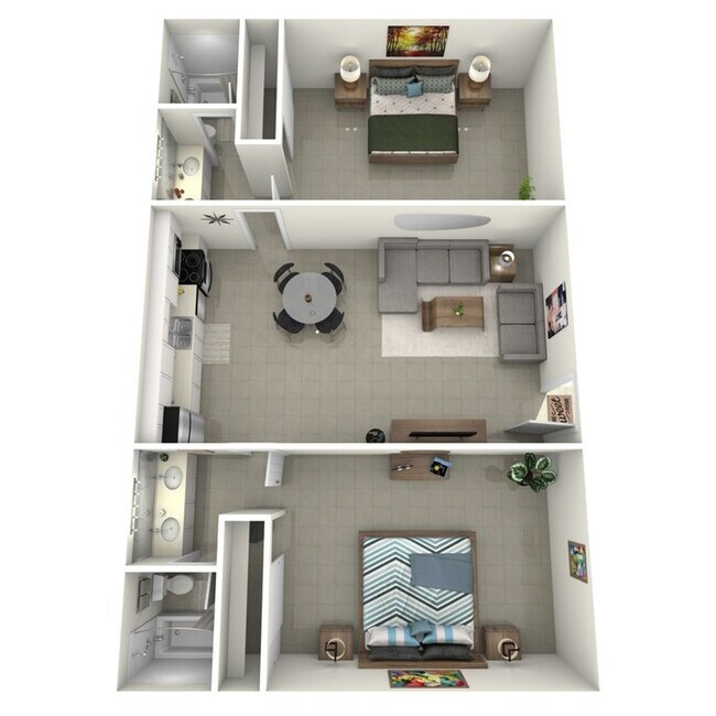 Floorplan - University Valley Apartments