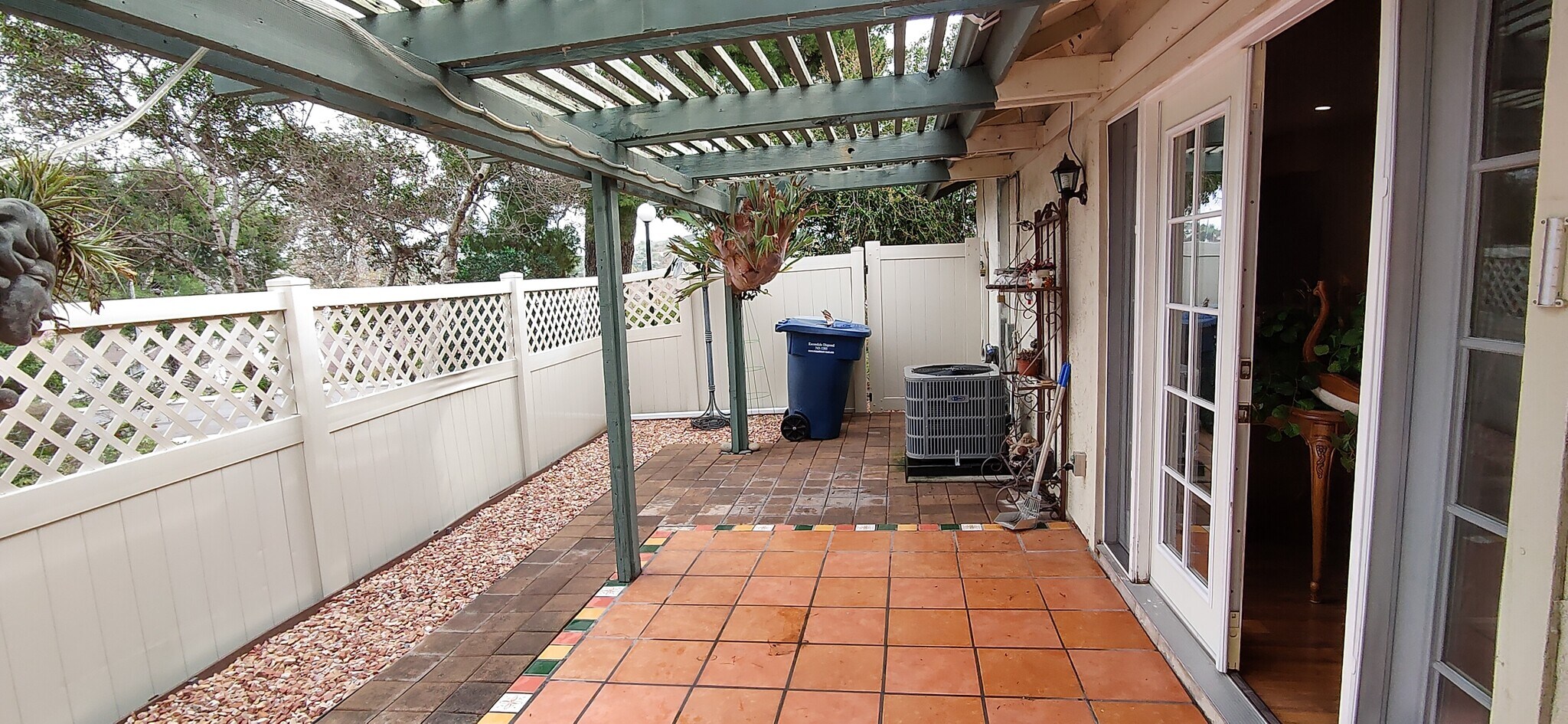 Backyard view - 250 Parkside Gln