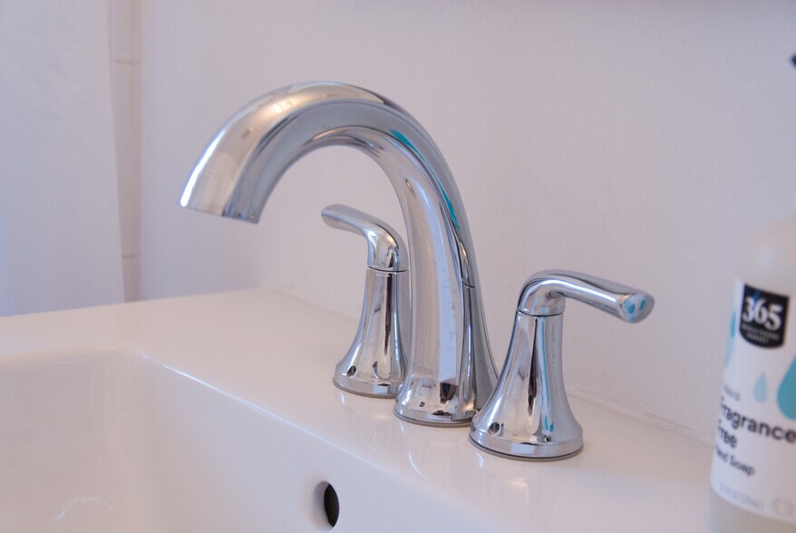 New faucet on a new sink. - 936 Palms Blvd
