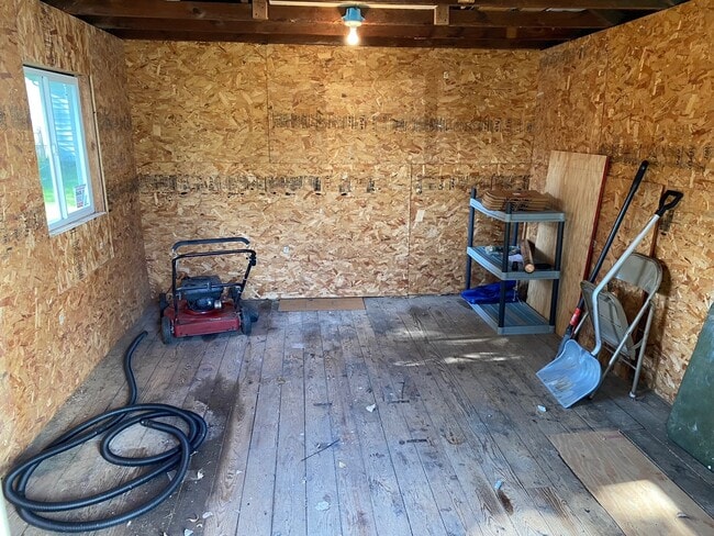 Storage Shed Interior - 167 W 23rd Ave