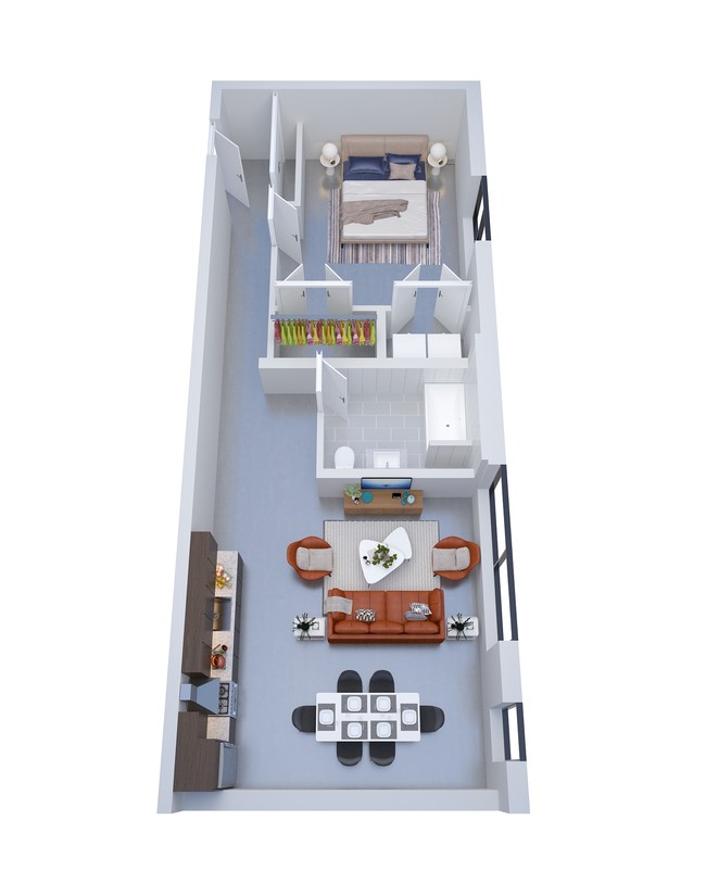 Floorplan - Peanut Factory Flats