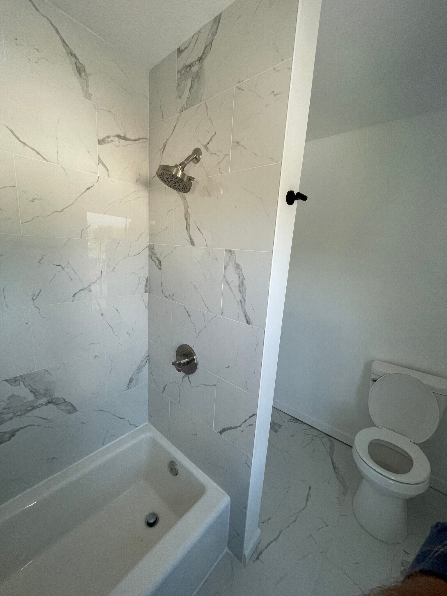 Full bath off of master bedroom completely remodeled. - 106 Water St