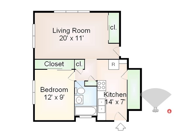 1BR/1BA - Ardmore Garden