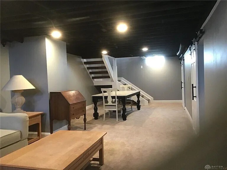 basement family room - 3017 La Plata Dr