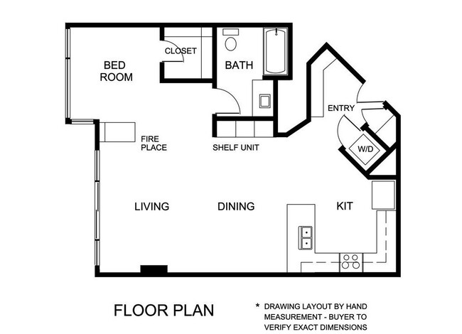 Unit Layout - 2033 2nd Ave