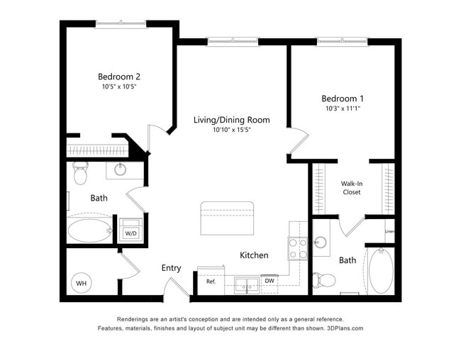 Floorplan - Prose Hayden Island