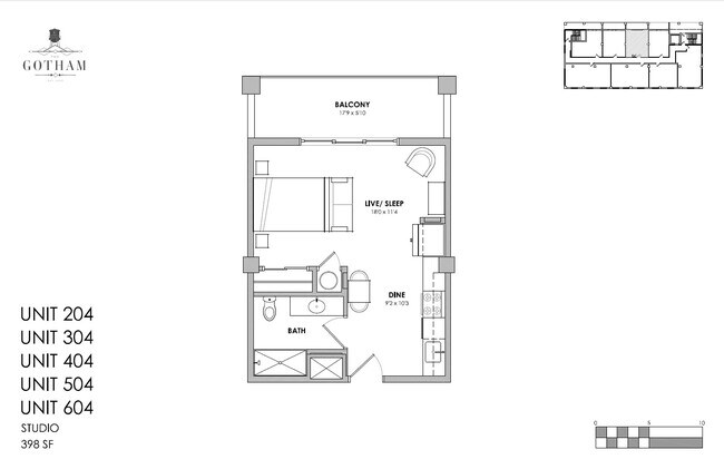 Floorplan - Gotham North