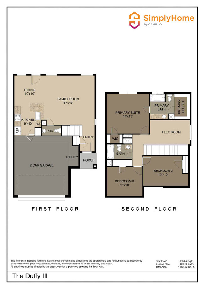 The Duffy III Floorplan - Almeda Meadows