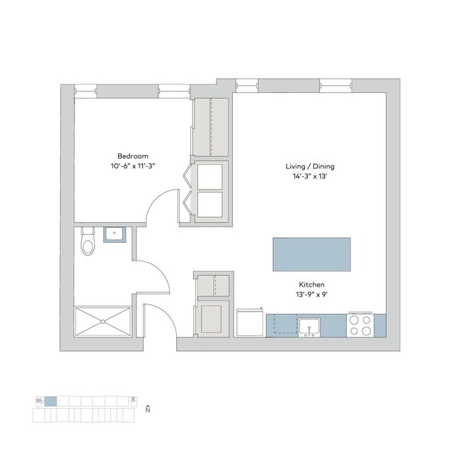 Floorplan - 3435 Main