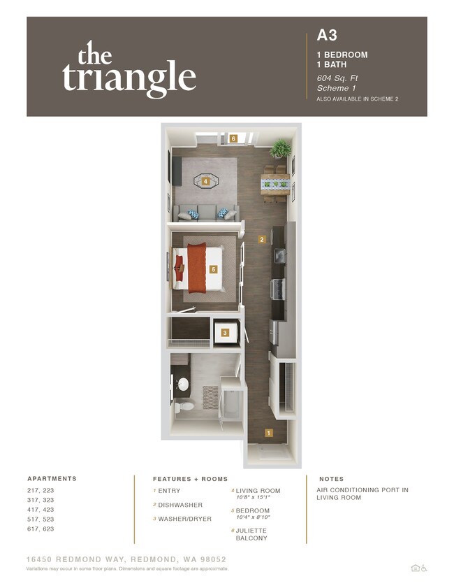 Floorplan - The Triangle