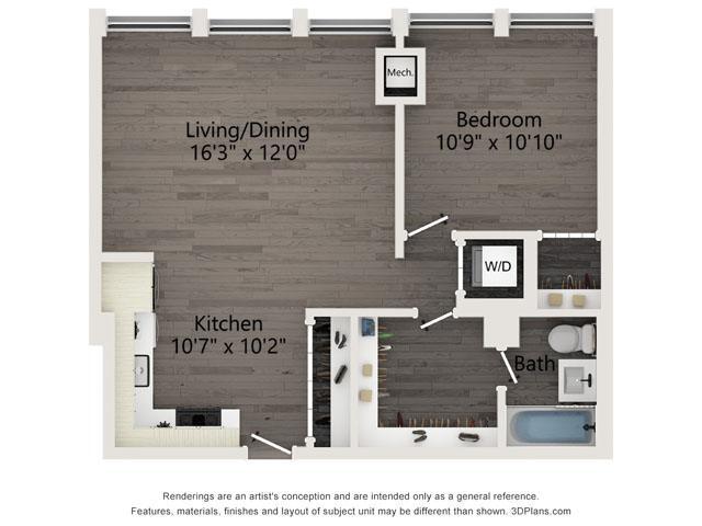 Floorplan - Atrio Apartments