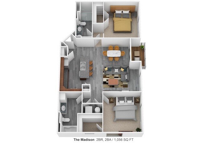 Floorplan - DeSales Flats Apartments*