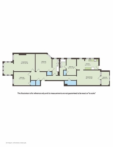 Floorplan - 5229 S. Drexel Avenue