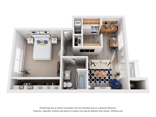 Floorplan - Cascade Park Apartments