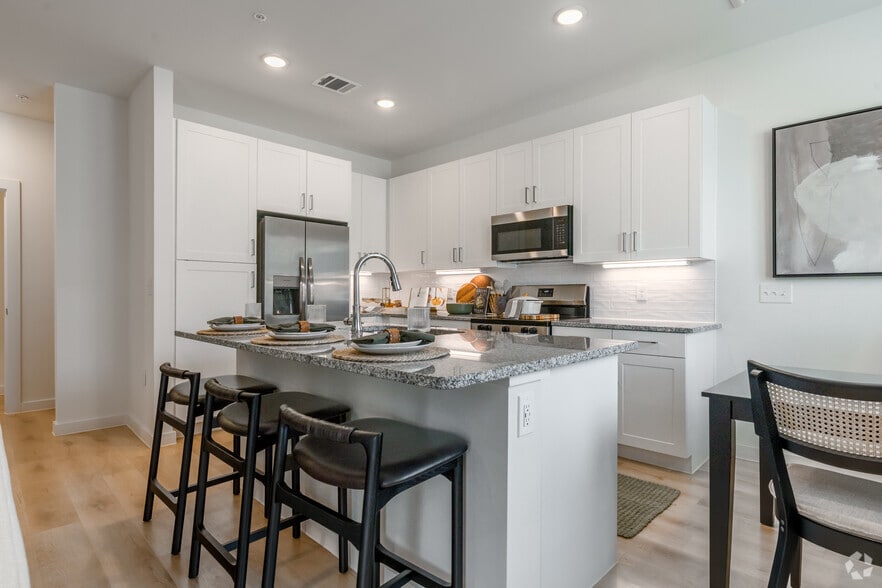 3BR, 2.5BA - 1,451SF - Kitchen - The Brookman