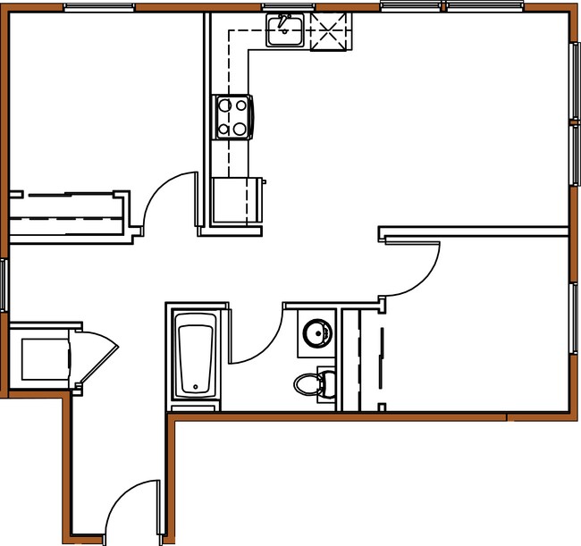 The Alexander, 2 bedroom, Open - Floorplan.png - The Alexander