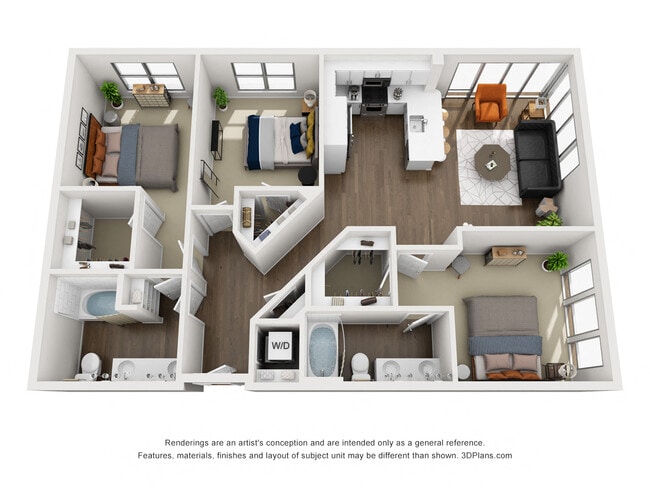 Floorplan - Ely on Fremont