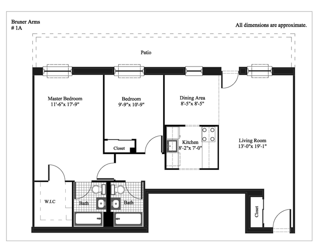 2BD2BA 1A - Bruner Arms