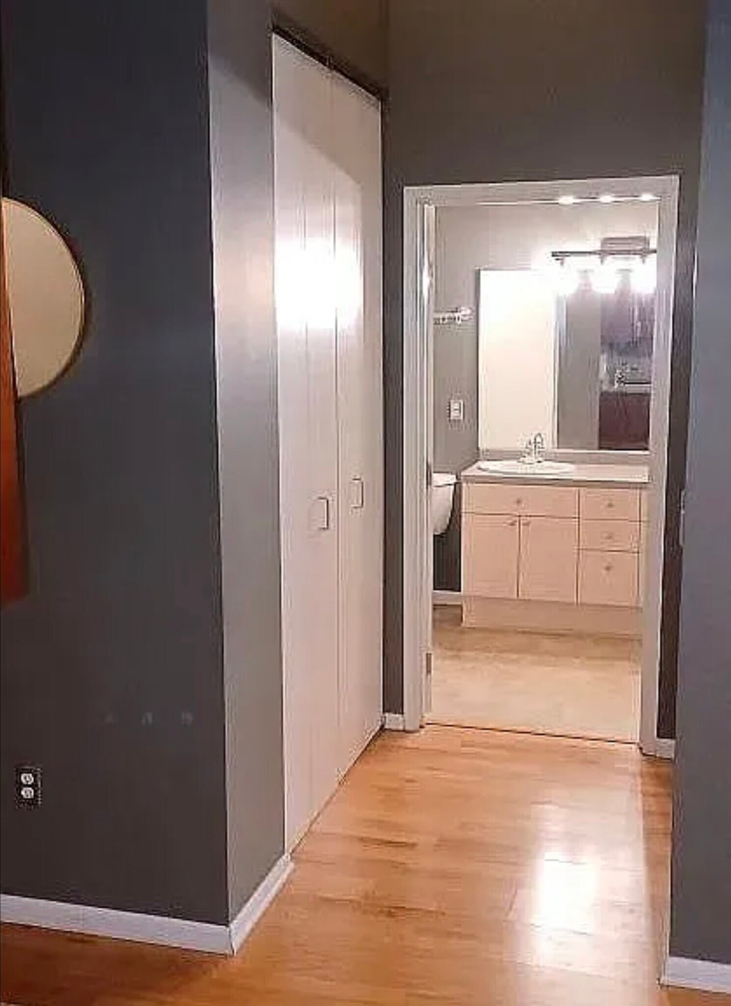 Dual entry bathroom - 1924 N Hubbard St