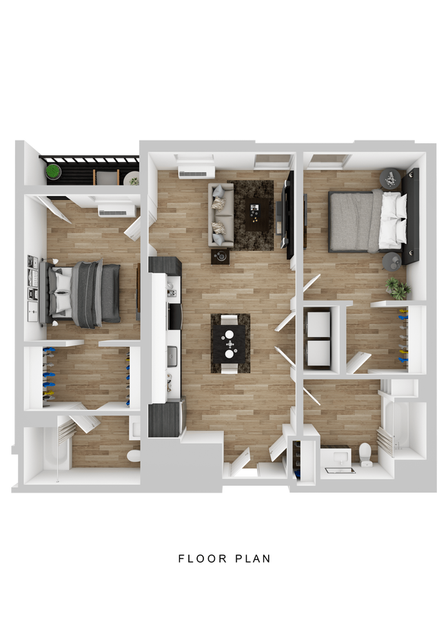 Floorplan - Hyas Point Apartments
