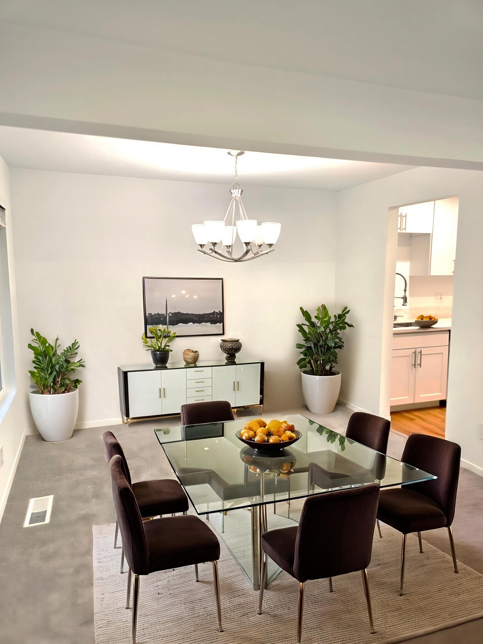 Very large dining room is open to the kitchen and living room - 9906 NE 124th St