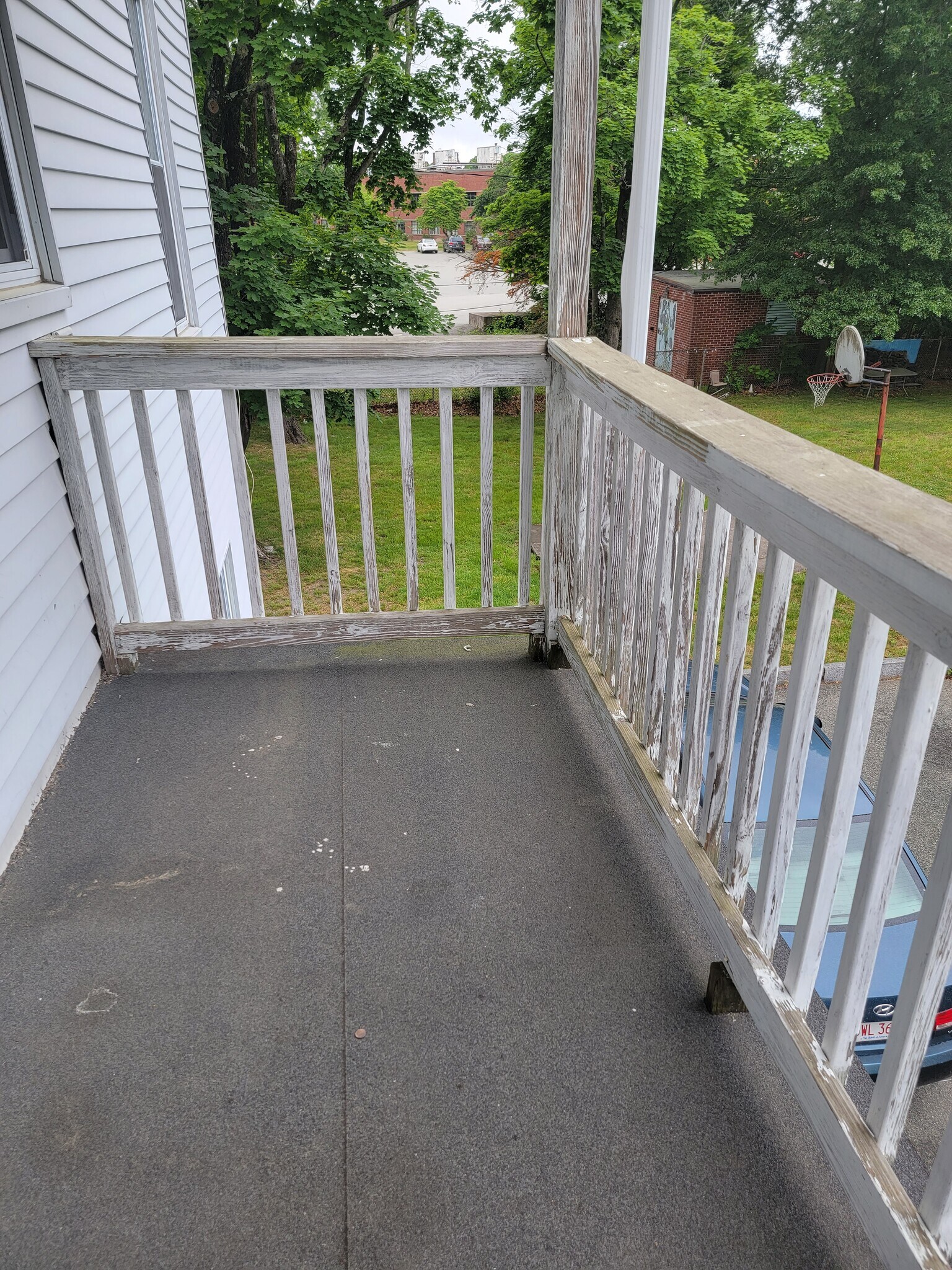 Back porch - 15 Starkey Ave