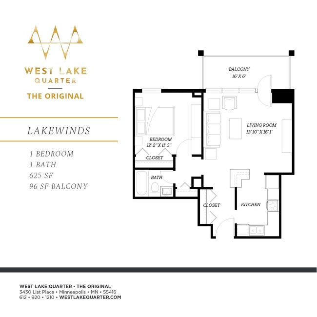 Floorplan - The Original at West Lake Quarter