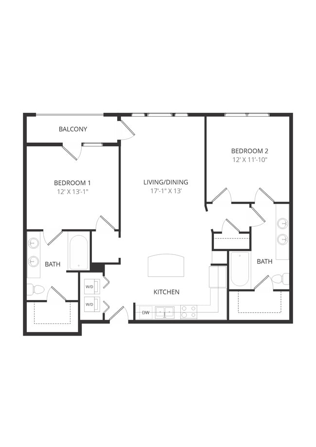 Floorplan - Lofts at Watters Creek Apartments
