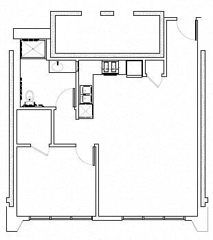 Floorplan - Caraway Apartments