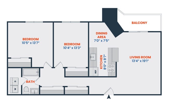 Floorplan - Algon Flats