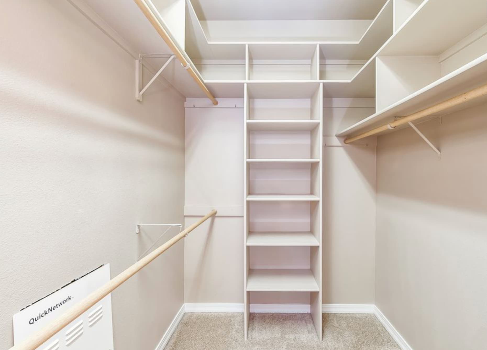 1st Floor Master Closet - 6110 North Point Bar Ln