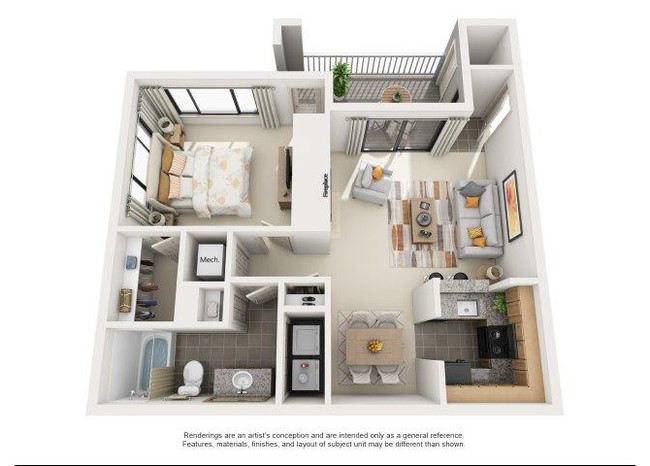 Floorplan - 1900 Rosemont