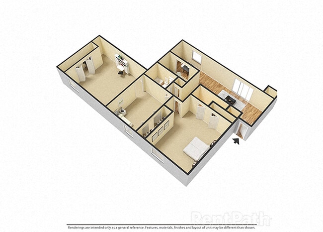 Floorplan - Pickwick Farms Apartments