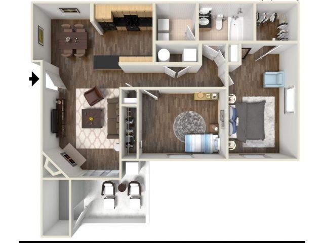 Floorplan - Apres Apartment Homes