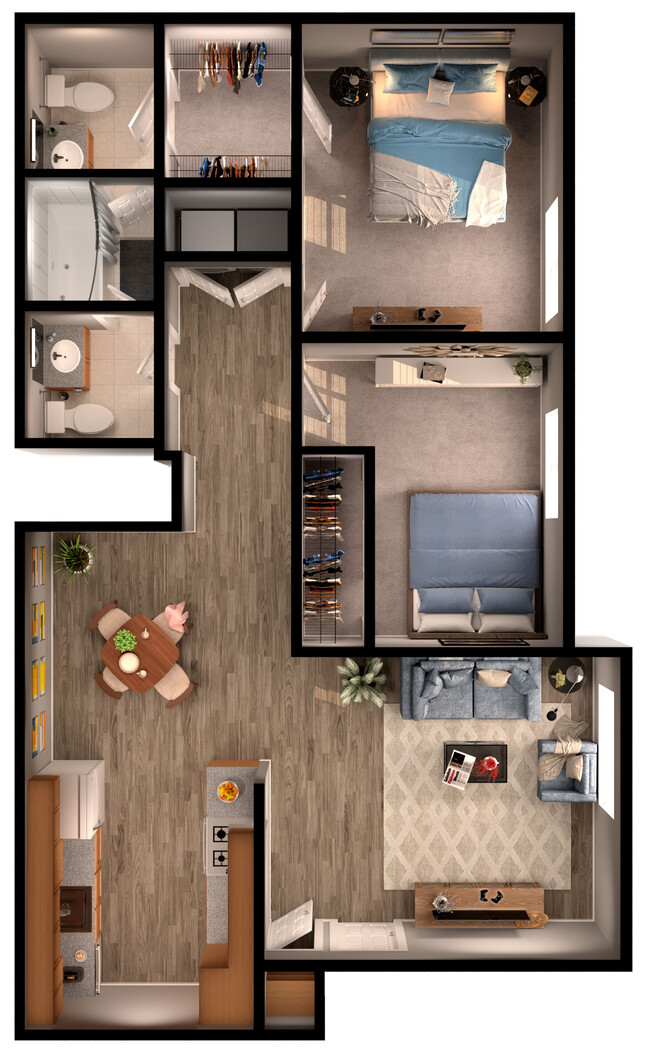 Floorplan - Envue Apartments