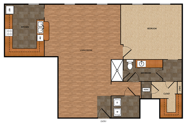 Floorplan - Bell Tower Flats