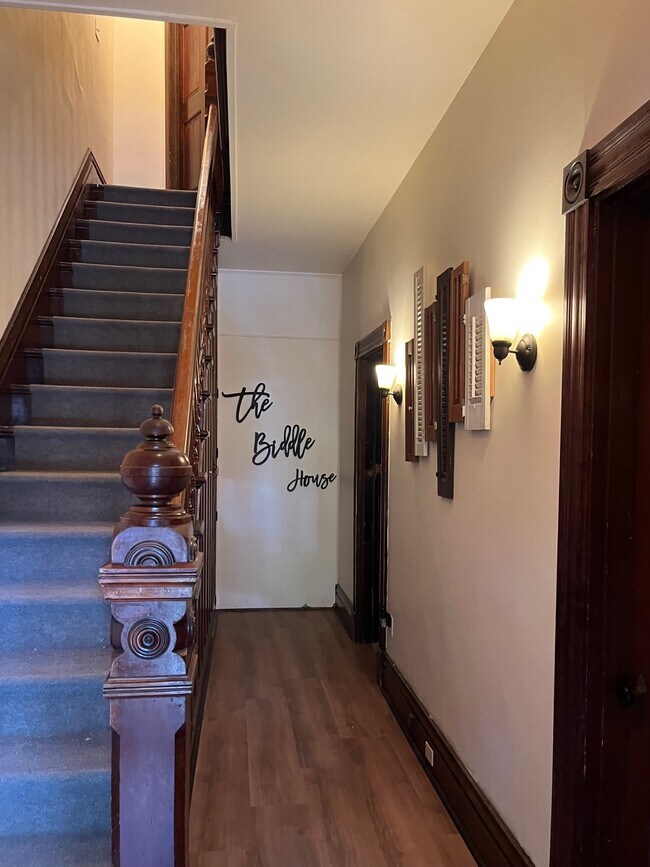 Main Entrance Stairs to Apt #2 - 309 Biddle Ave