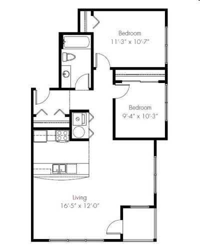 Two Bedroom 1 - Viewpoint